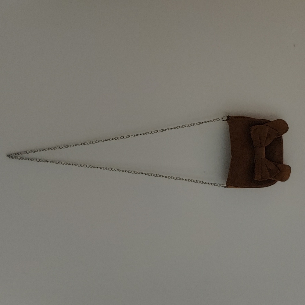 Crossbody suede bag